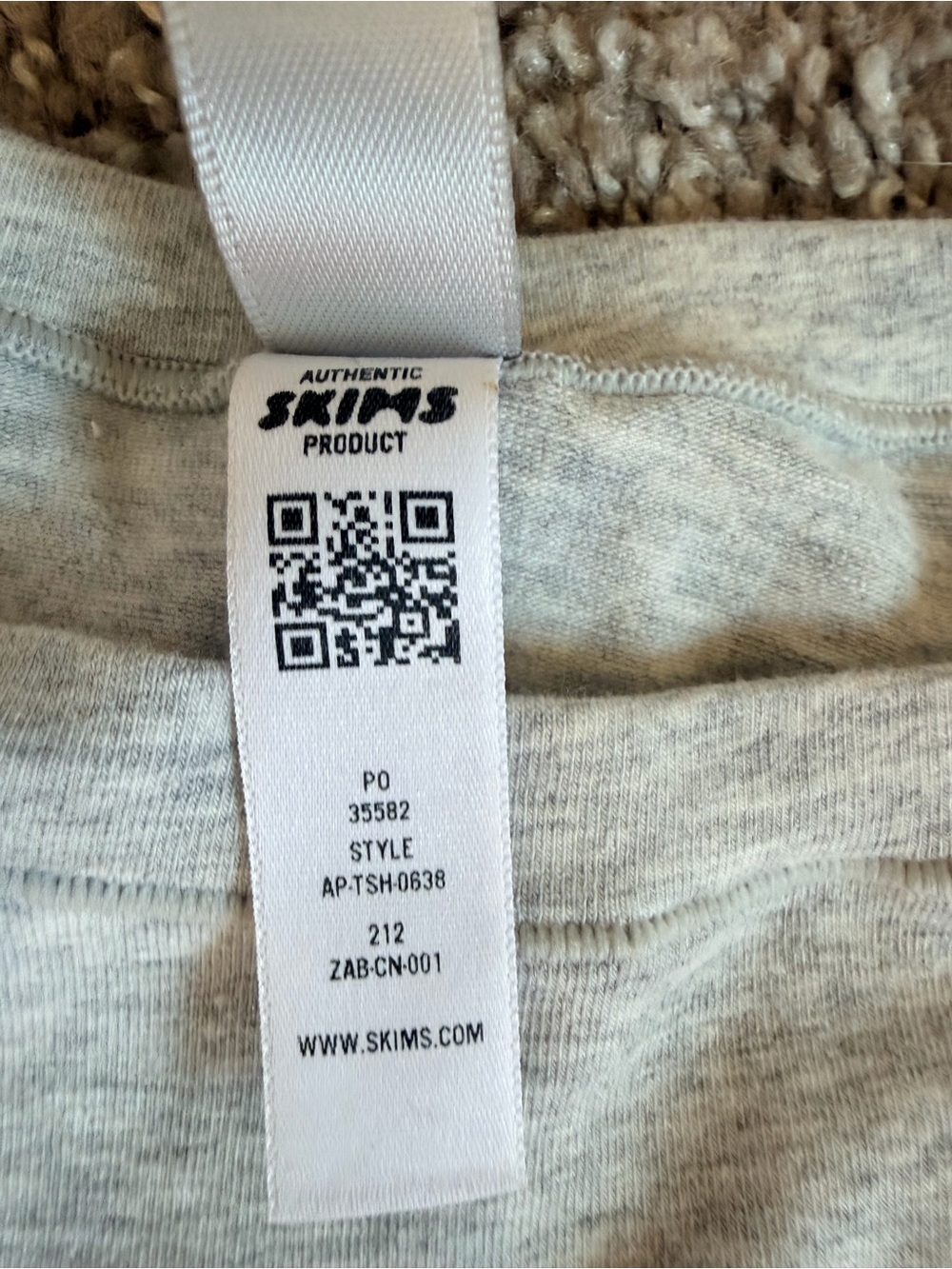 NWT Skims x New Jersey limited edition cotton jersey t shirt size xl - Picture 7 of 7